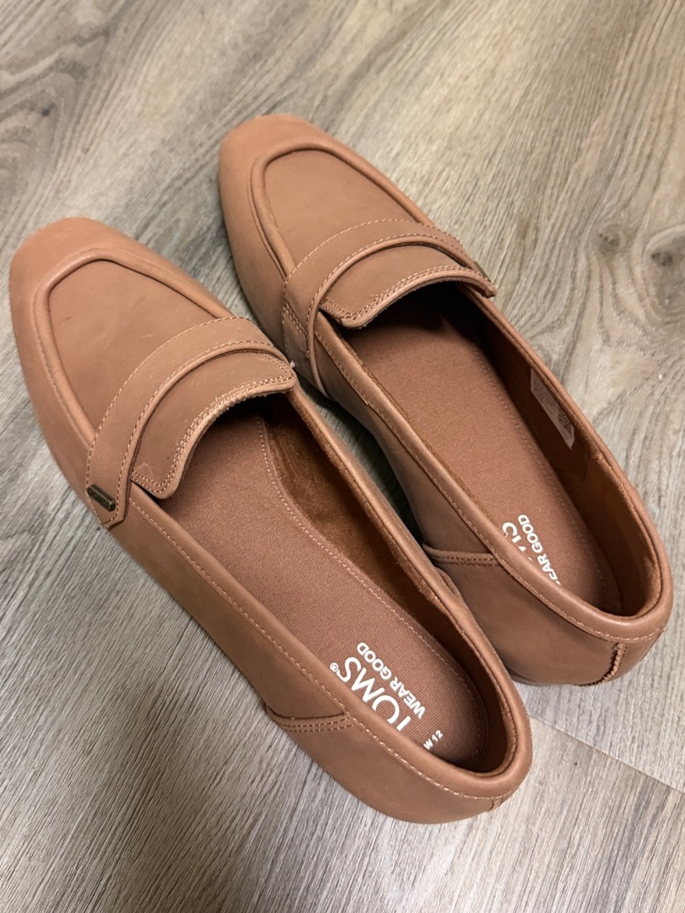 TOMS Women's Brown Slip-On Loafers